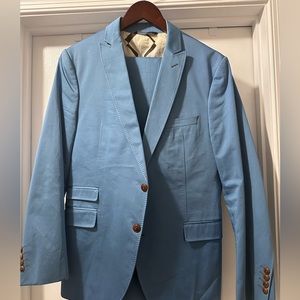 Sarar Baby Blue Suit